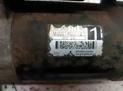 Peça sobressalente para automóvel em segunda mão motor de arranque por citroen c2 furio referências oem iam 9656317780 m000t45071zt 