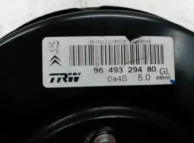 Peça sobressalente para automóvel em segunda mão servo freio por citroen c2 furio referências oem iam 9649329480  