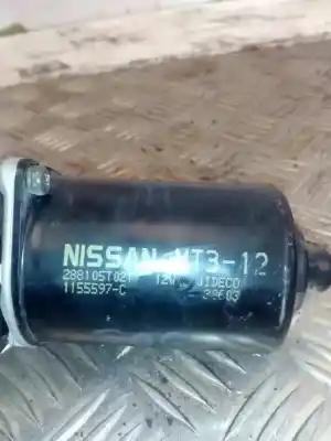 Pezzo di ricambio per auto di seconda mano tiranti e motorino del tergicristallo anteriore per nissan cabstar e cabina simple cabina individual riferimenti oem iam 288105t021  12v