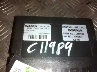 Second-hand car spare part electronic module for scania serie p/g/r (c-clase) 12.7 diesel oem iam references 1759695  4461702150