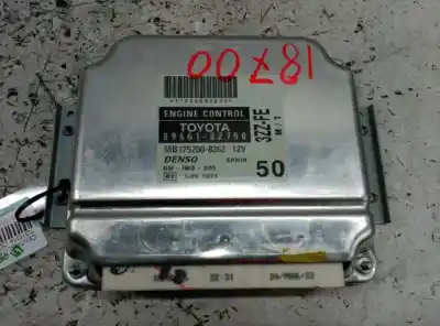 Second-hand car spare part ecu engine control for toyota corolla (e12) 1.6 16v oem iam references 8966102750