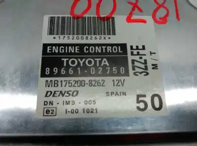 Second-hand car spare part ecu engine control for toyota corolla (e12) 1.6 16v oem iam references 8966102750  