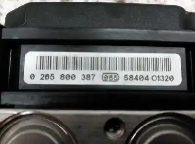 Peça sobressalente para automóvel em segunda mão abs por renault scenic ii authentique referências oem iam 8200344606 0265800387 0265231474