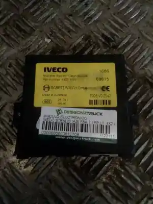 Second-hand car spare part electronic module for iveco stralis (as) fsa t / fp lt 4x2 gran espacio oem iam references 41221119