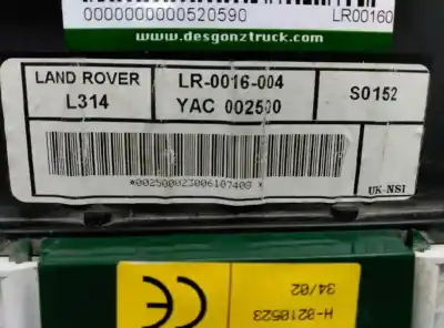 Peça sobressalente para automóvel em segunda mão quadrante por land rover freelander (ln) e familiar referências oem iam lr0016004 52010468e yac002500