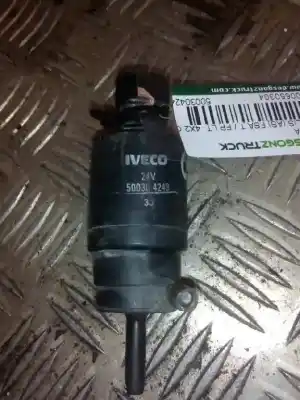 Pièce détachée automobile d'occasion pompe d'eau de nettoyage du pare brise pour iveco stralis (as) fsa t / fp lt 4x2 gran espacio références oem iam 500304249