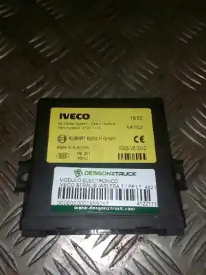 Pezzo di ricambio per auto di seconda mano modulo elettronico per iveco stralis (as) fsa t / fp lt 4x2 gran espacio riferimenti oem iam 41221119  sw20.1