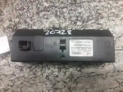 Second-hand car spare part multifunction display for citroen c4 lim. seduction oem iam references 9665334378000 6 pins ns522937