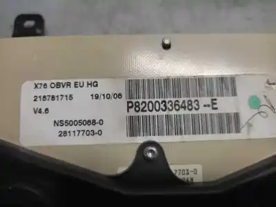 Автозапчасти б/у приборная доска за renault kangoo (f/kc0) authentique ссылки oem iam 8200336483e  ns50050680