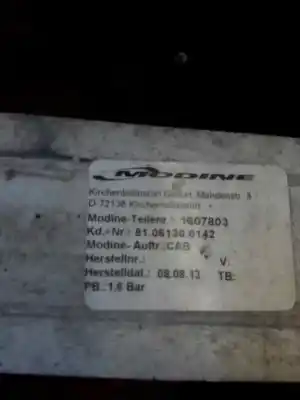 Автозапчасти б/у интеркулер за man l2000 8.103-8.224 euroi/ii chasis 8.153 f/lc  e 1 compacto ссылки oem iam 81061300142  