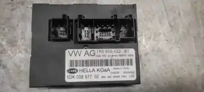 Second-hand car spare part electronic module for volkswagen golf v berlina (1k1) conceptline (e) oem iam references 1k0959433bt