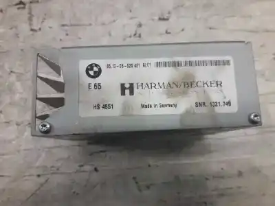 Second-hand car spare part electronic module for bmw serie 7 (e65/e66) 730d oem iam references hs4851  