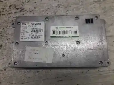 Peça sobressalente para automóvel em segunda mão módulo eletrônico por bmw serie 7 (e65/e66) 730d referências oem iam 115852