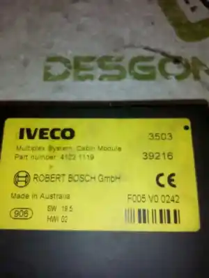 Pezzo di ricambio per auto di seconda mano modulo elettronico per iveco stralis (ad/at) fsa at t / fp - lt 4x2 larga distancia riferimenti oem iam 41221119  sw19.5