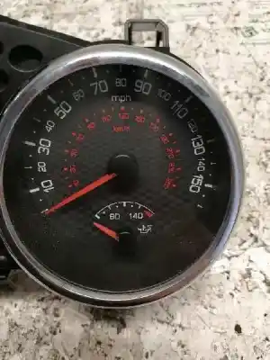 Pièce détachée automobile d'occasion compteur de vitesse tableau de bord pour peugeot 207/207+ (wa_, wc_) 1.6 16v rc références oem iam 9661893480  