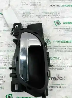 Peça sobressalente para automóvel em segunda mão puxador interior traseiro esquerdo por peugeot 308 premium referências oem iam 9660525480  