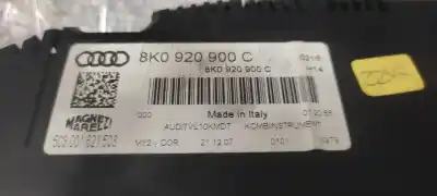 Peça sobressalente para automóvel em segunda mão quadrante por audi a4 berlina (b8) básico referências oem iam 8k0920900c  