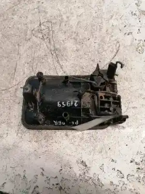 Peça sobressalente para automóvel em segunda mão puxador exterior traseiro direito por citroen jumpy 1.9 turbodiesel (dhx. d8b / xud9te) referências oem iam 1472002077  