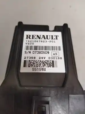 Автозапчастина б/у електронний модуль для renault midlum fg xxx.08    e5 corto посилання на oem iam 7421067823  