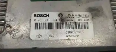 Second-hand car spare part ecu engine control for renault scenic rx4 (ja0) 1.9 dci salomon oem iam references 0281011324 8200309321 8200309316