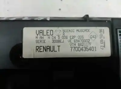 Pezzo di ricambio per auto di seconda mano controllo climatico per renault scenic (ja..) 1.6 16v authentique (ja0b/11) riferimenti oem iam   