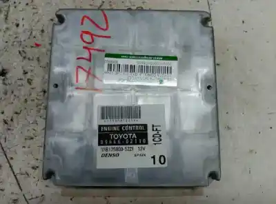 Second-hand car spare part ecu engine control for toyota corolla (_e12_) 2.0 d-4d (cde120_) oem iam references 8966602110