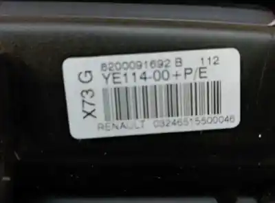 Автозапчасти б/у подушка безопасности передняя правая за renault vel satis (bj0) expression ссылки oem iam 8200091692  