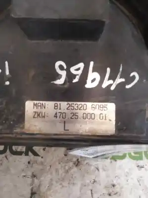 Second-hand car spare part front left headlight for man f2000 evolution f 2000 fki fk gran espacio oem iam references 81253206095  