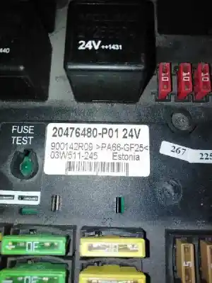 Автозапчасти б/у блок реле/предохранителей за volvo fh 12 2002 -> fsa xlow 4x2 corto ссылки oem iam 20476480  