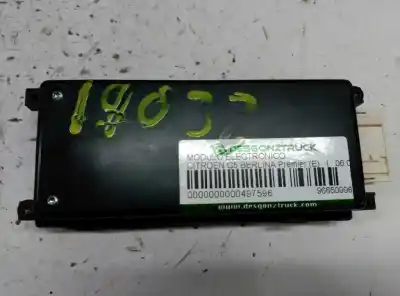 Peça sobressalente para automóvel em segunda mão módulo eletrônico por citroen c5 berlina 1.6 hdi fap referências oem iam 9665099680