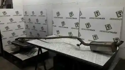 Peça sobressalente para automóvel em segunda mão escapamento completo por citroen c5 berlina 1.6 hdi fap referências oem iam 