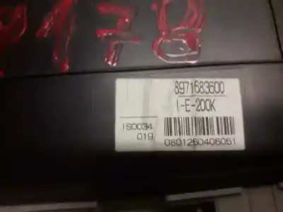 Peça sobressalente para automóvel em segunda mão quadrante por opel monterey básico referências oem iam 8971683600  