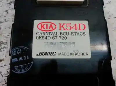 Second-hand car spare part electronic module for kia carnival ii 2.9 cdri ex oem iam references ok54d67720  