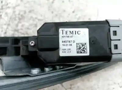 Second-hand car spare part driver left window regulator for citroen c3 1.4 oem iam references 401786a7  