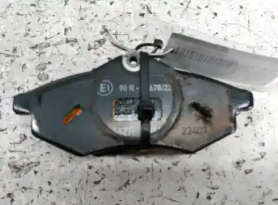 Peça sobressalente para automóvel em segunda mão pastilhas para travão por citroen c3 1.4 referências oem iam 