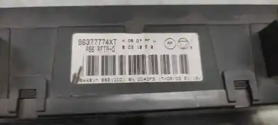 Peça sobressalente para automóvel em segunda mão comando de sofagem (chauffage / ar condicionado) por citroen c3 1.4 referências oem iam 96377774xt  