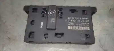 Peça sobressalente para automóvel em segunda mão módulo electrónico do fecho central por mercedes-benz vito (w639) basic, combi 109 cdi compacto (639.601) referências oem iam 639820102601