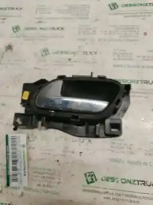 Second-hand car spare part interior left rear handle for peugeot 207 xs oem iam references 96555518vd