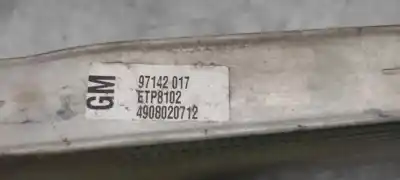 Second-hand car spare part intercooler for opel frontera b basis oem iam references 97142017  