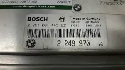 Second-hand car spare part ecu engine control for bmw serie 3 berlina (e46) 320d oem iam references 2249970  0281001445