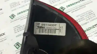 Автозапчастина б/у правий ліхтар для opel corsa c club посилання на oem iam 09114337  