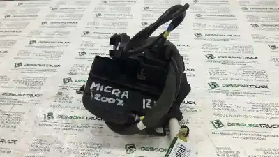 Peça sobressalente para automóvel em segunda mão fechadura da porta dianteira esquerda por nissan micra (k12e) acenta referências oem iam 