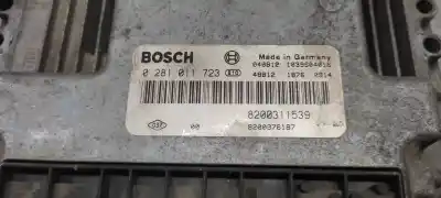 Second-hand car spare part ecu engine control for renault laguna ii (bg0) authentique oem iam references 0281011723 8200376187 8200311539