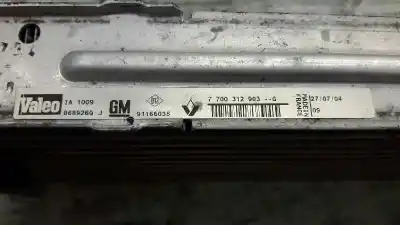 Peça sobressalente para automóvel em segunda mão intercooler por opel vivaro combi 2.7t corto referências oem iam 7700312903  