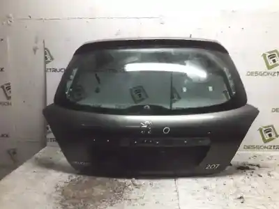 Peça sobressalente para automóvel em segunda mão porta da mala / tampa traseira por peugeot 207 confort referências oem iam 