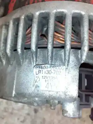 Second-hand car spare part alternator for renault maxity fg 130.35/45 oem iam references 23100db000 12v/ 130a 