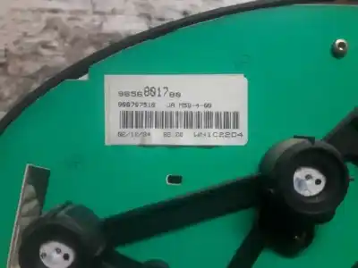 Peça sobressalente para automóvel em segunda mão quadrante por citroen berlingo 1.9 d multispace referências oem iam 9656801780  18 pins