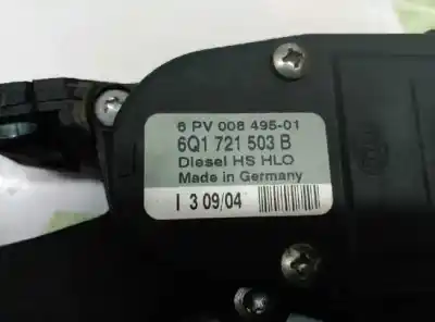 Автозапчастина б/у педальний потенціометр для seat toledo (1m2) select посилання на oem iam 6q1721503b  