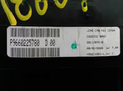 Peça sobressalente para automóvel em segunda mão quadrante por citroen c3 1.4 referências oem iam 9660225780  