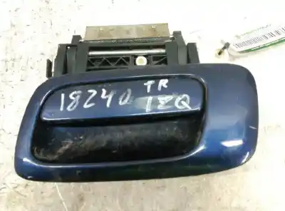 Peça sobressalente para automóvel em segunda mão puxador exterior traseiro esquerdo por opel zafira a blue line referências oem iam 24443950